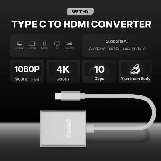 Befit HD1 Type C to HDMI Converter