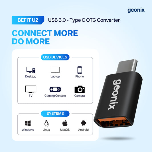 USB 3.0 to Type C OTG Converter Befit U2