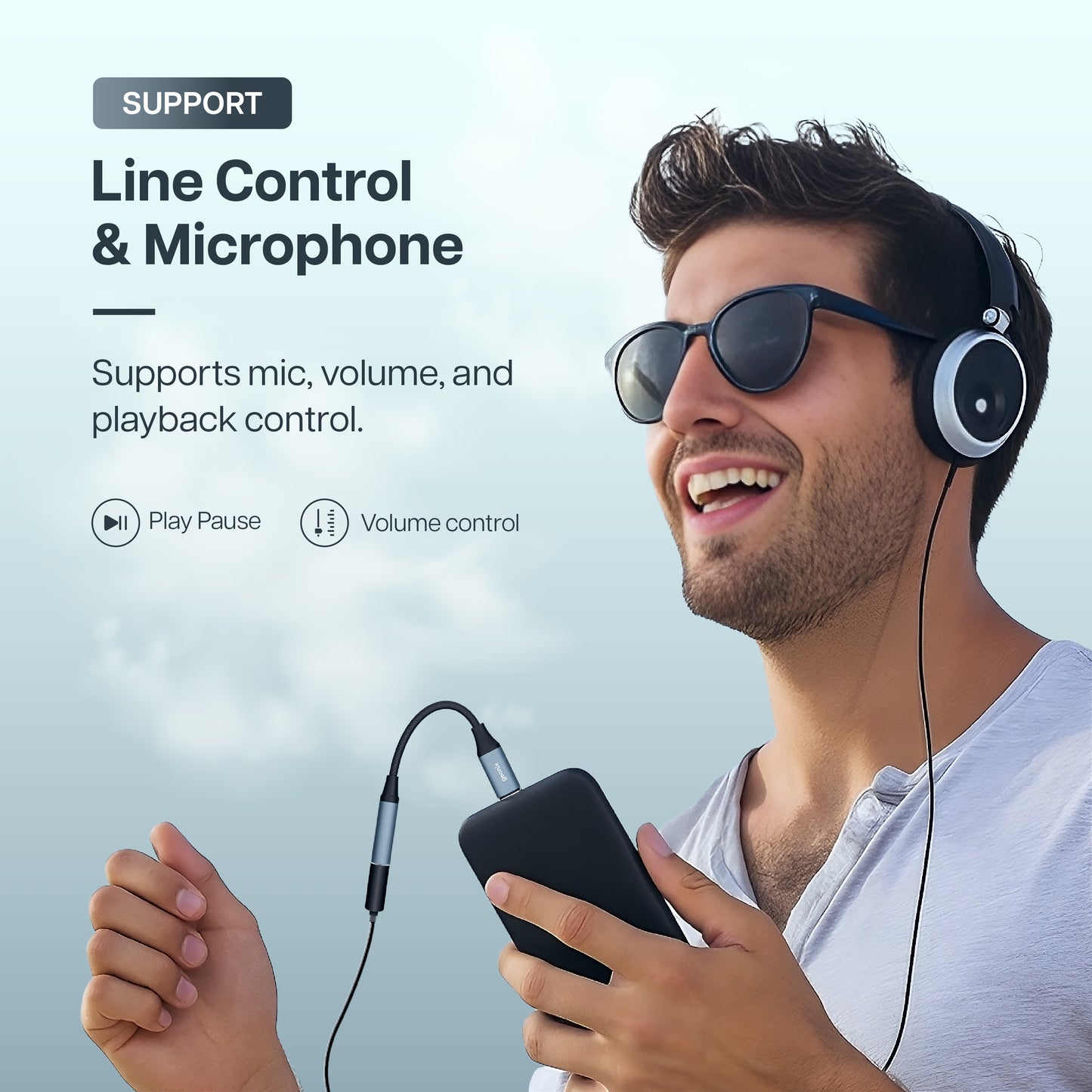 Type C to 3.5mm AUX Female Converter Befit AX7