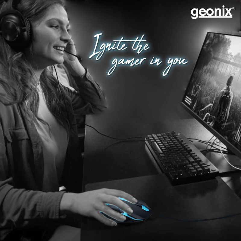 Geonix VIGOR R7(Wired Mouse)