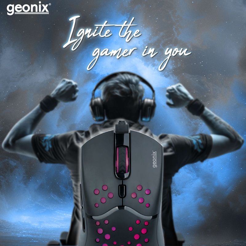 Geonix VIGOR R5 (Wired Mouse)