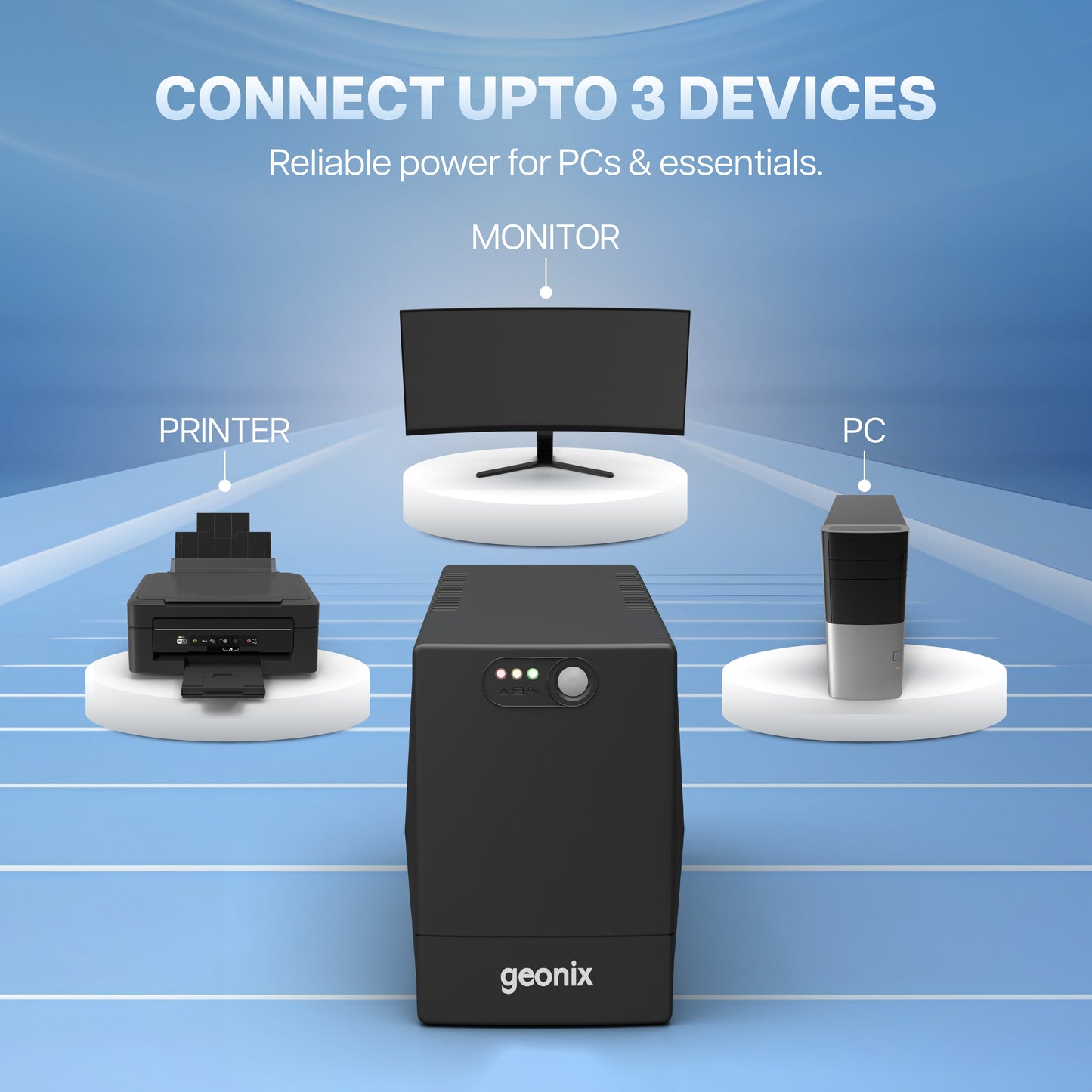 UPS 1000VA/600W GXUPS1000VA