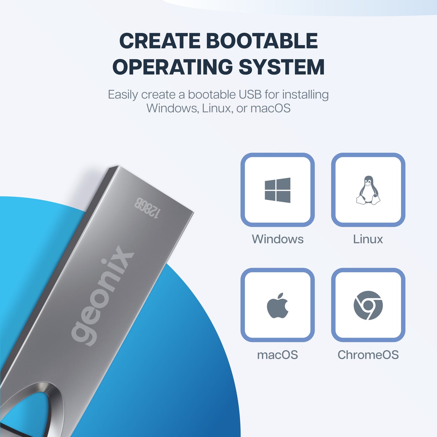 Geonix 128GB USB 2.0 Pendrive