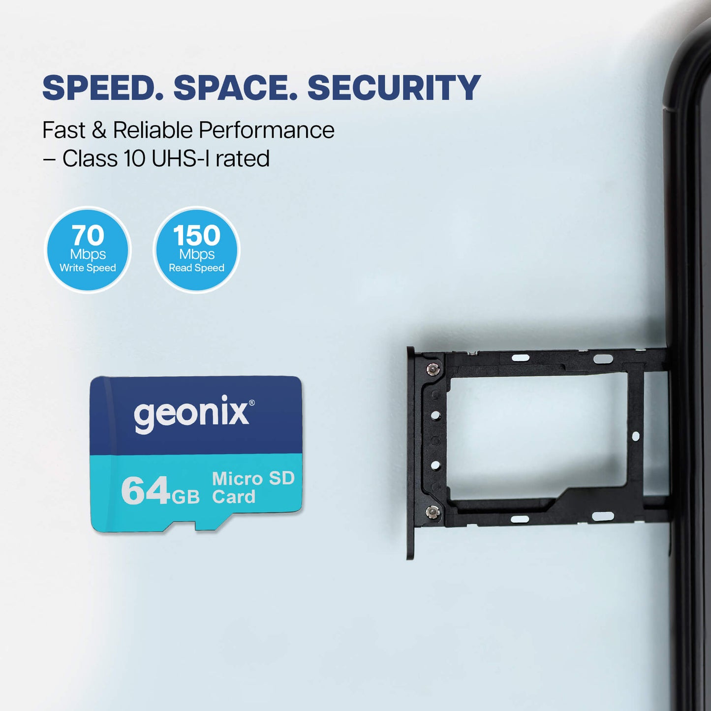 Geonix 64GB micro SD Memory Card