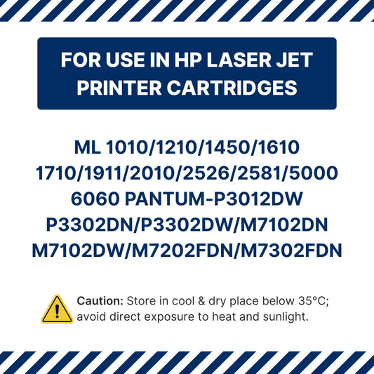 Geonix 12A Ultra Dark Printer Toner Powder 120g