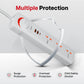 PowerSpan U3 with 3 Universal Socket & 2 USB 1 Type C Port (White)