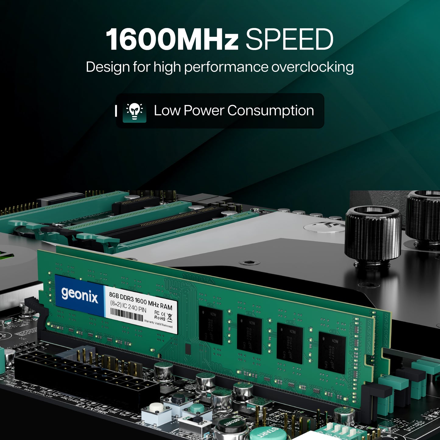 Geonix 8GB DDR3 1600MHz Desktop RAM