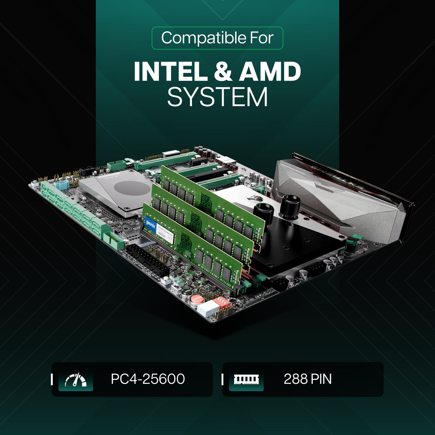 Geonix 8GB DDR4 3200MHz Desktop RAM