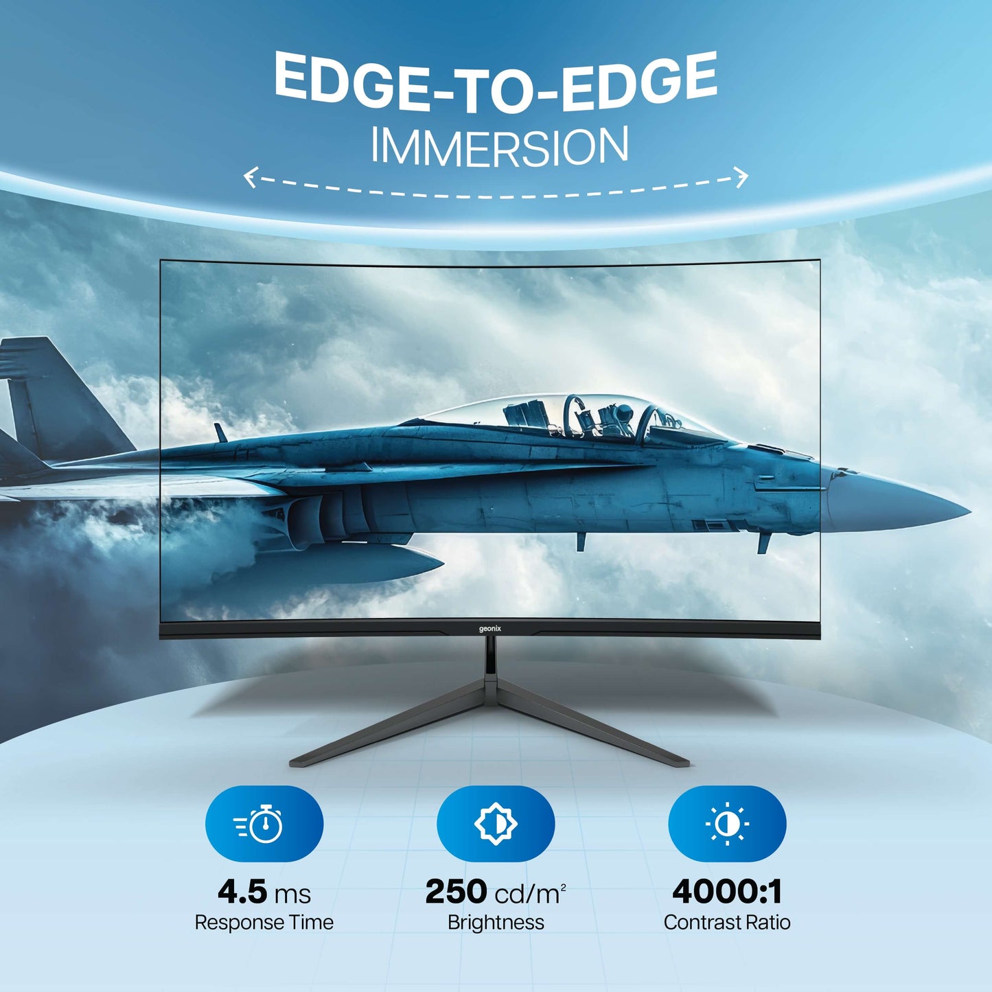 Argon 32" 80.01 CM LED Curved Monitor