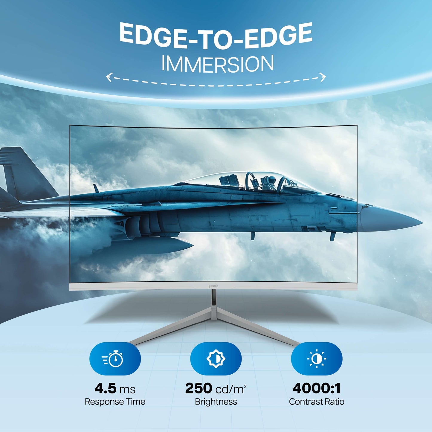 Argon 32" 80.01 CM LED Curved Monitor