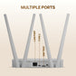 4 Antenna Wifi Router with 4G Sim Support – Geonix