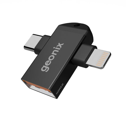Type C & Lightning to USB 3.0 2 in 1 OTG Converter Befit ACE