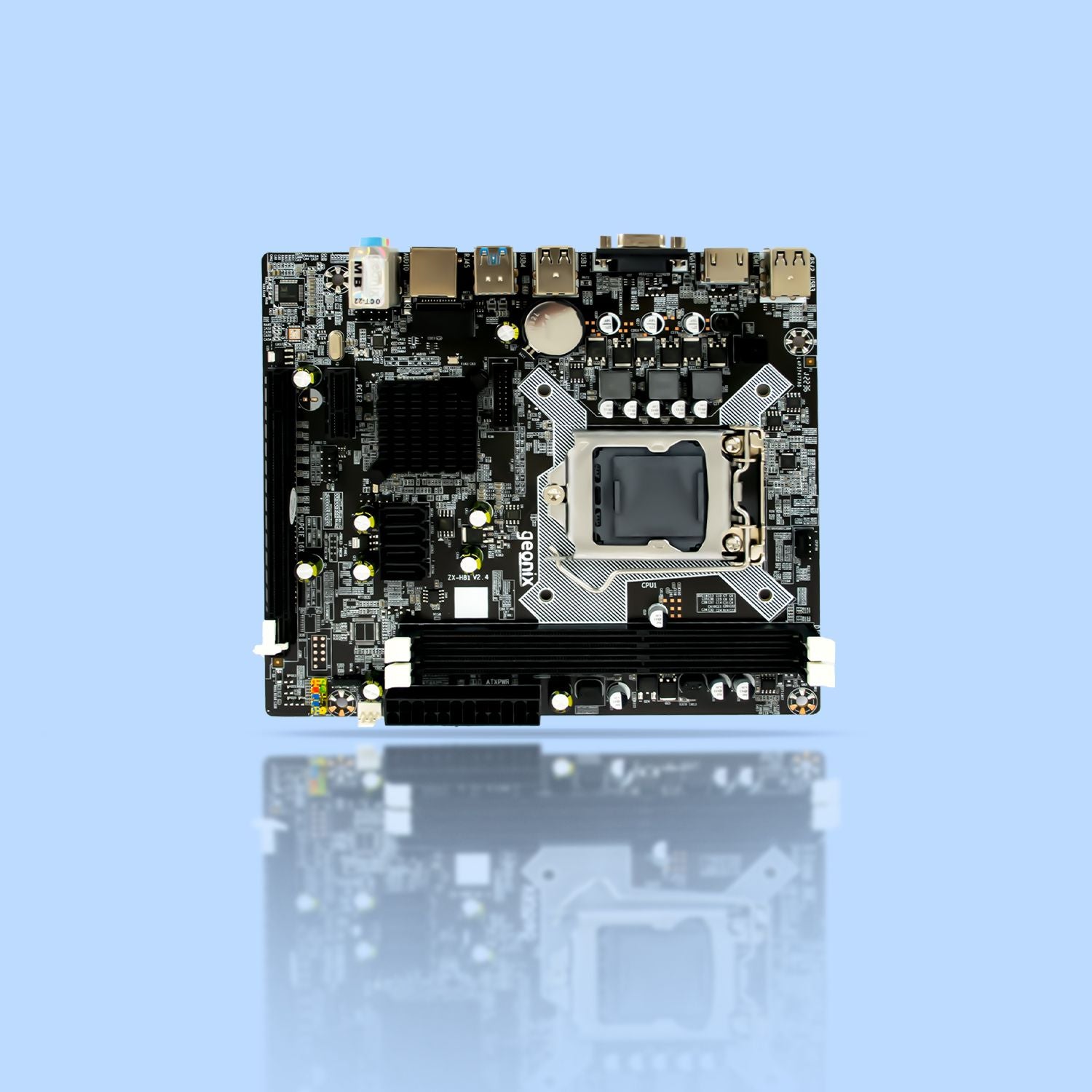 H81 D3 Motherboard: Fast, Durable, 16GB RAM – Geonix