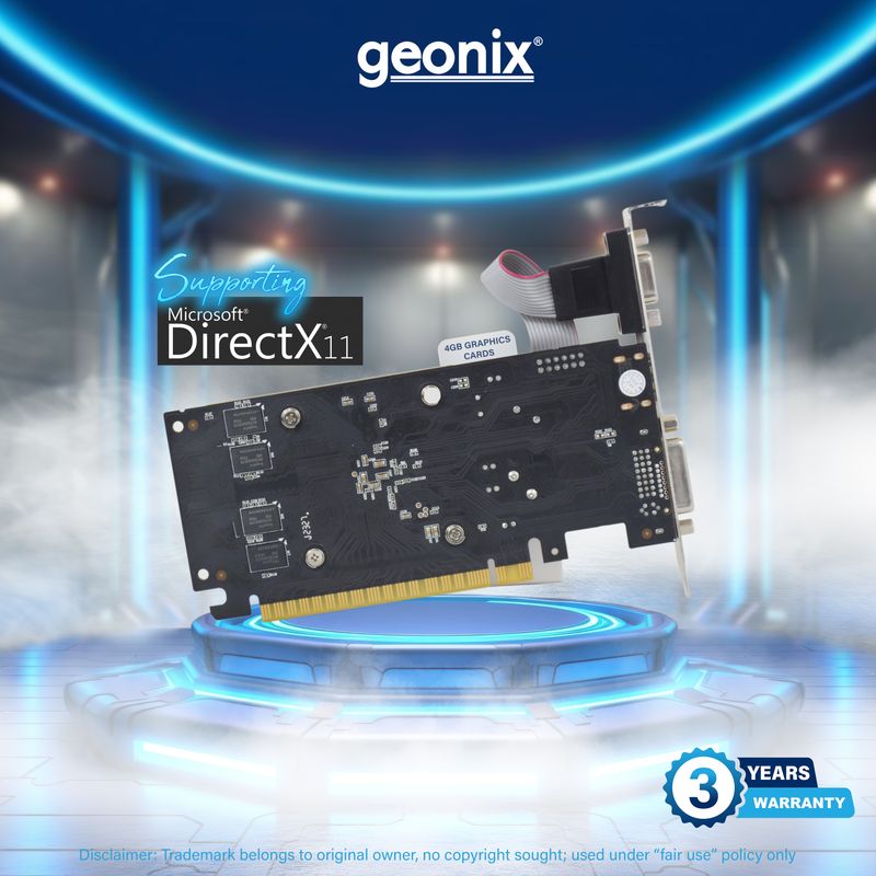 GEONIX GEFORCE GT 730LP 4GB DDR3