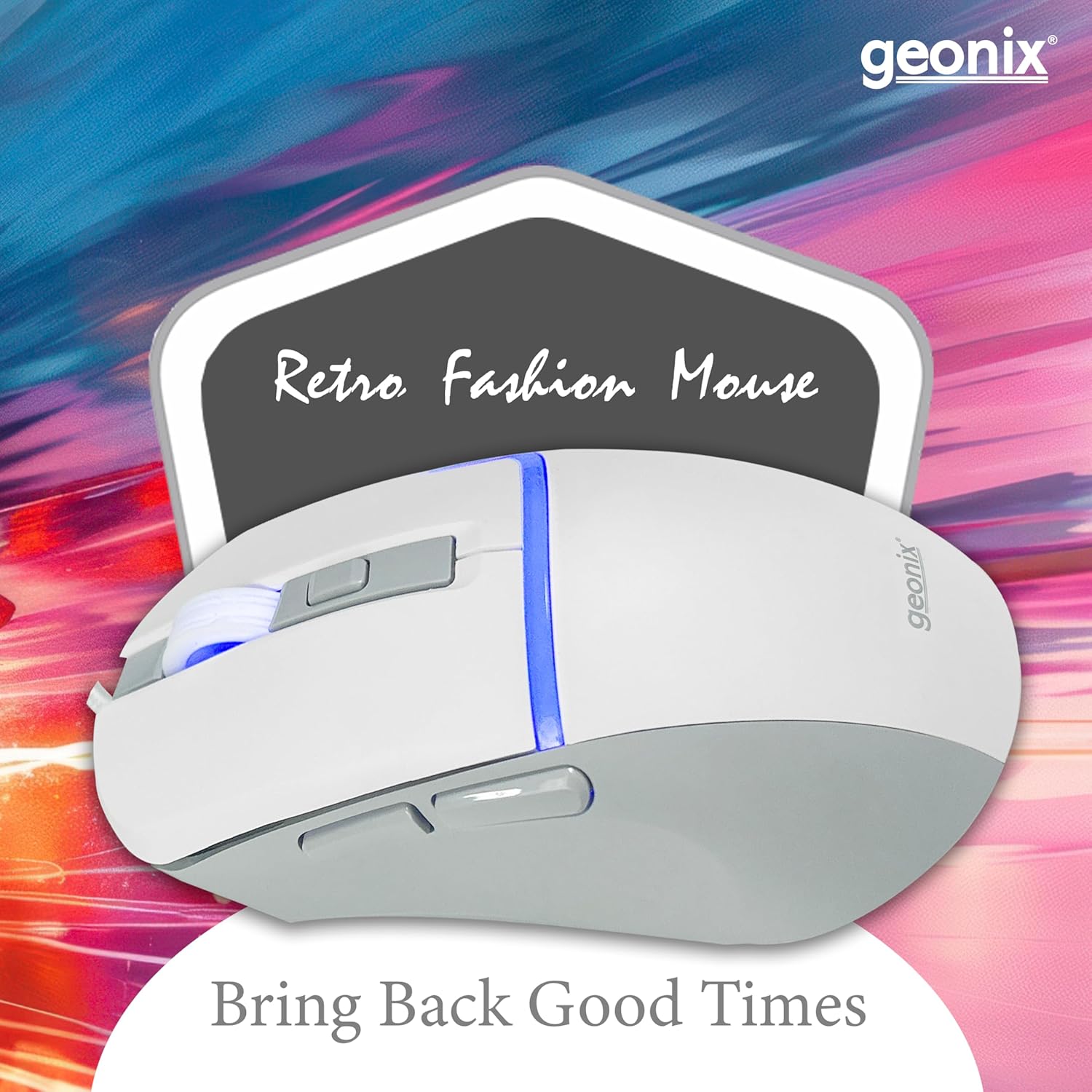 Vintage M8 Wired Gaming Mouse with 3600 DPI – Geonix