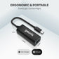 Type C to RJ45 Ethernet Converter Befit E6