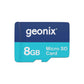 Geonix 8GB micro SD Memory Card