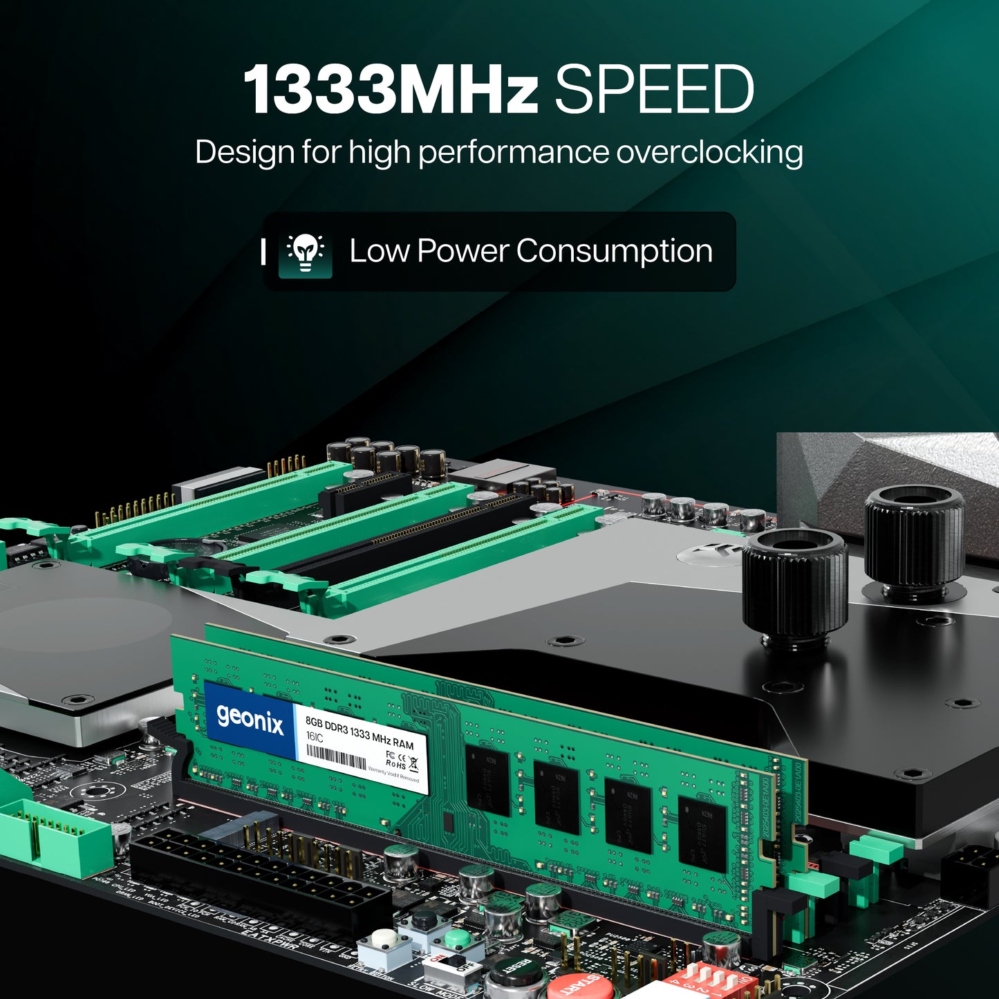 Geonix 8GB DDR3 1333MHz 16IC Desktop RAM