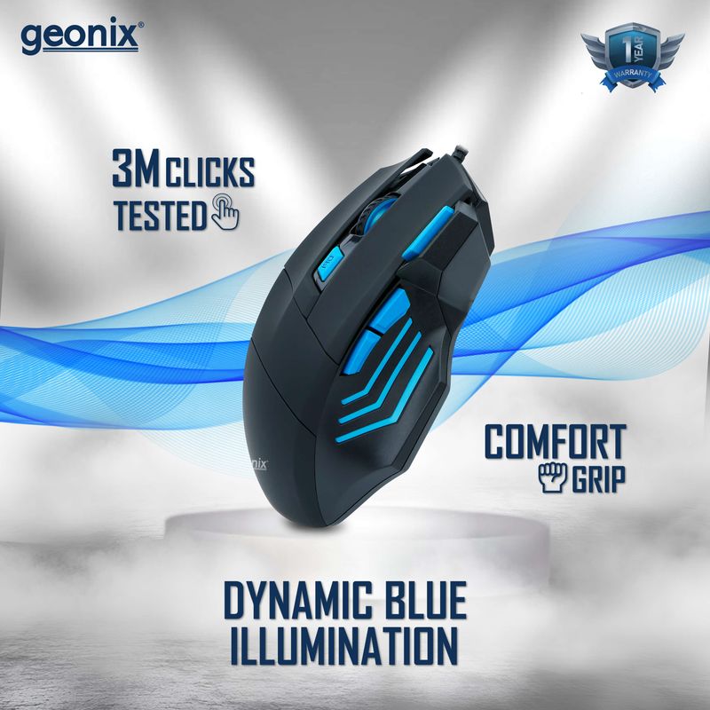 Geonix VIGOR R6 (Wired Mouse)