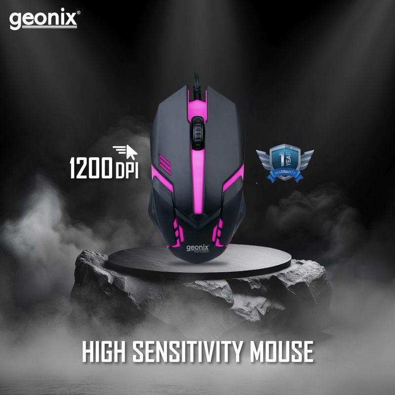 Vigor R7 Wired Gaming Mouse with 1200 DPI – Geonix