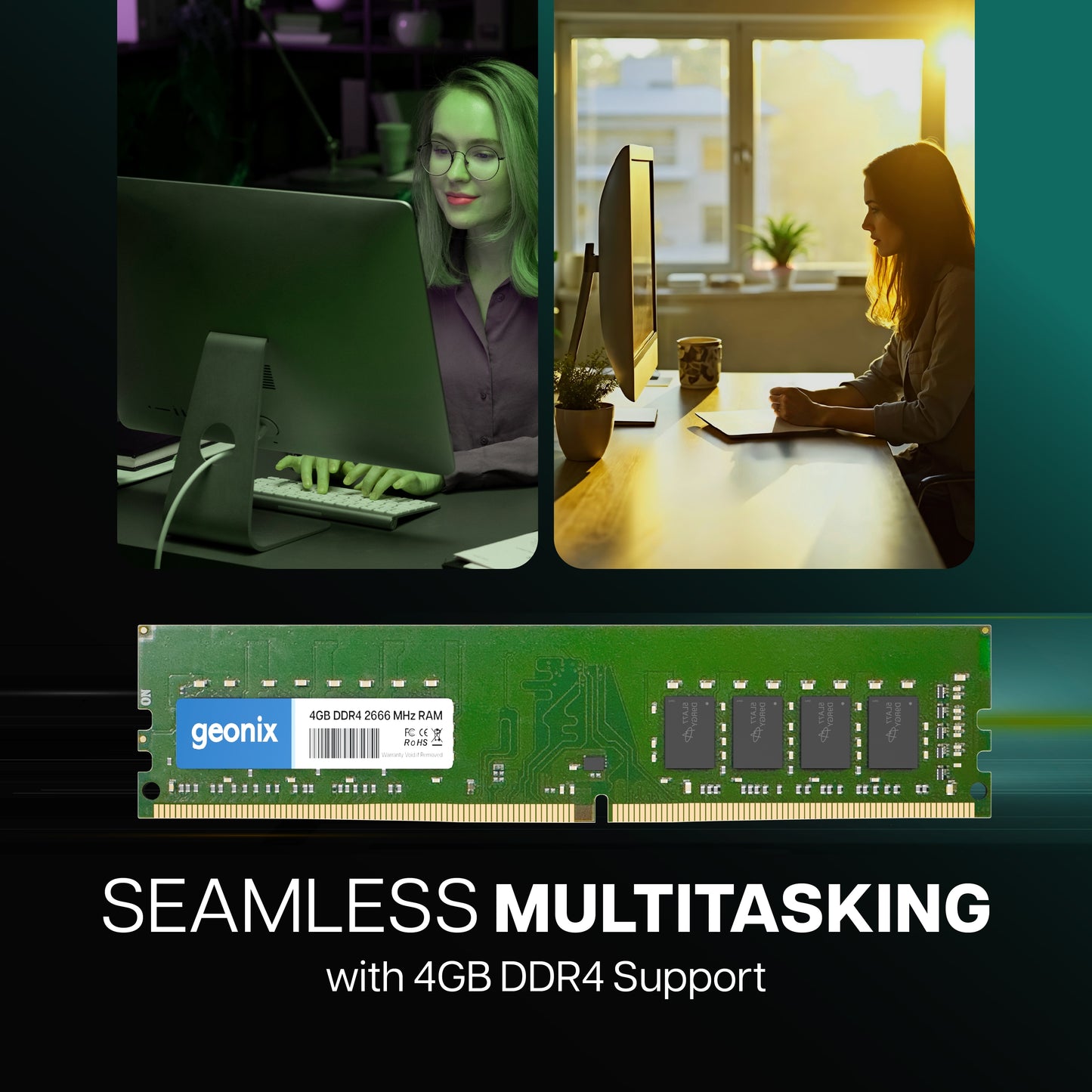 Geonix 4GB DDR4 2666MHz Desktop RAM