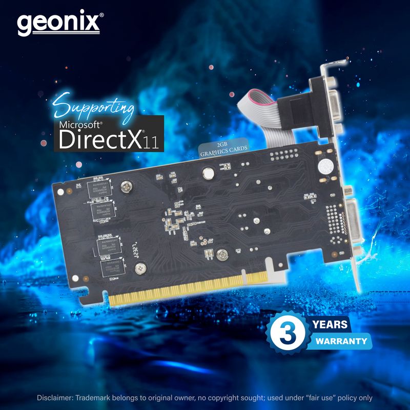 GEONIX GEFORCE GT 610LP 2GB DDR3