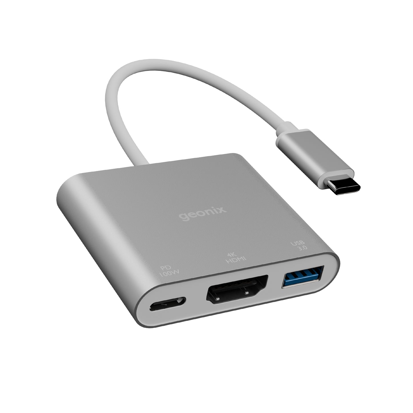 Type C to 3 in 1 MultiPort Hub Befit HD3