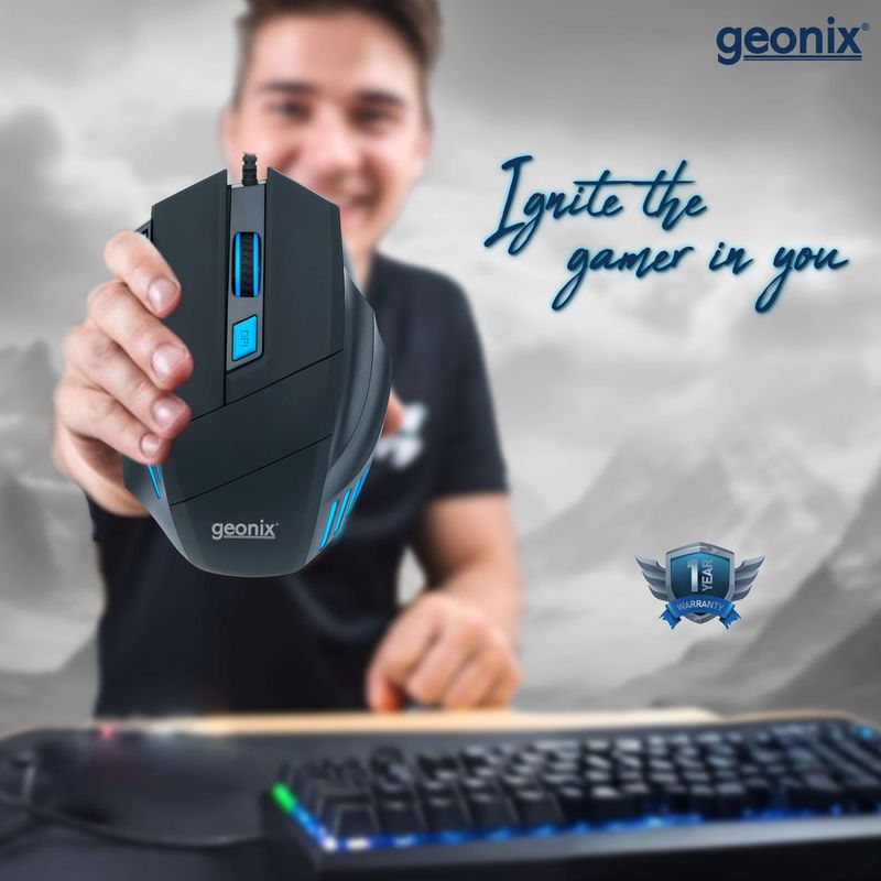 Geonix VIGOR R6 (Wired Mouse)
