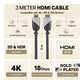 Geonix 3 Meter HDMI to HDMI Cable