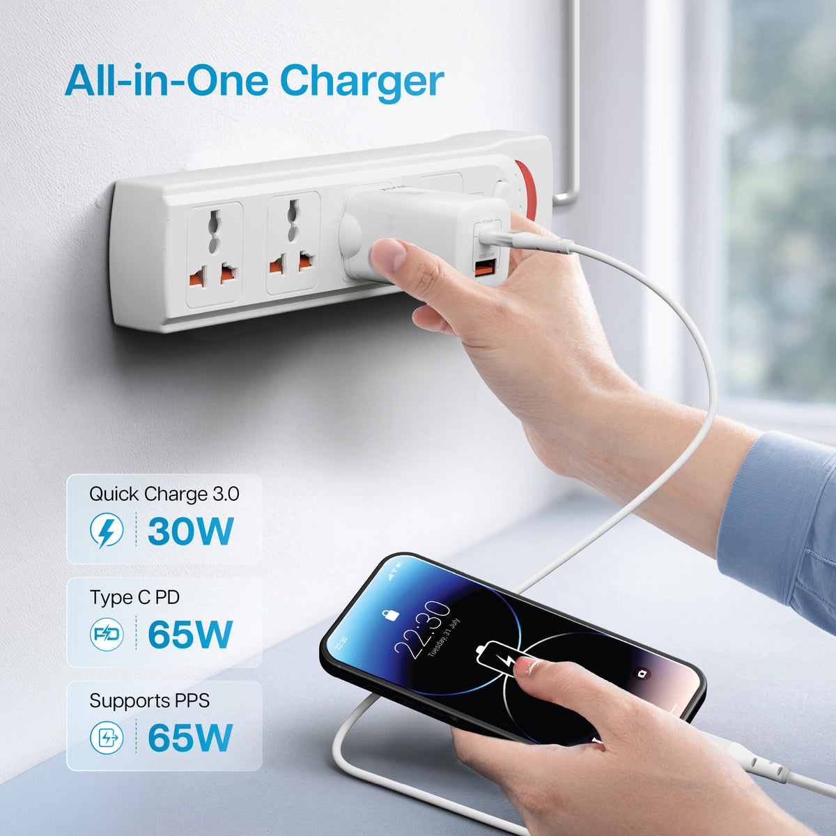 Atomic G65 GaN Charger