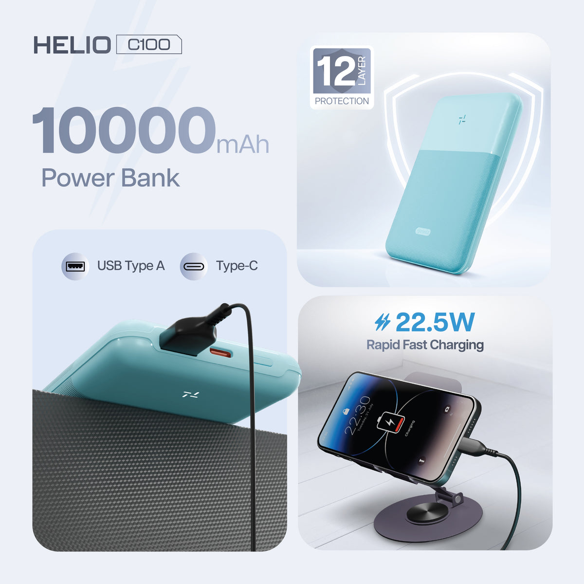 Helio C100 Powerbank