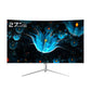 MonitorNeon 27 inch Curved Monitor White Front View