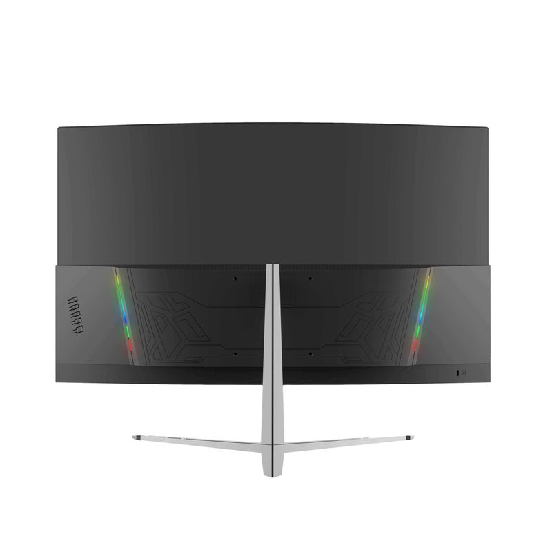 MonitorNeon 27 inch Curved Monitor Black Side View