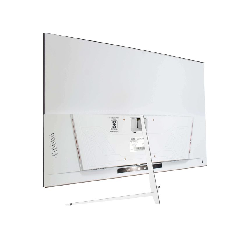 MonitorNeon 27 inch Curved Monitor White Back View
