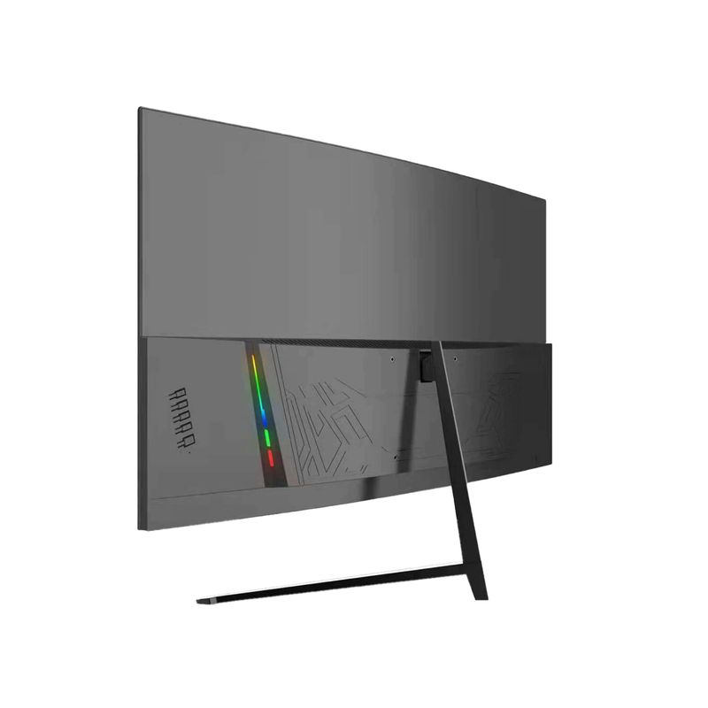MonitorNeon 27 inch Curved Monitor Black Back View