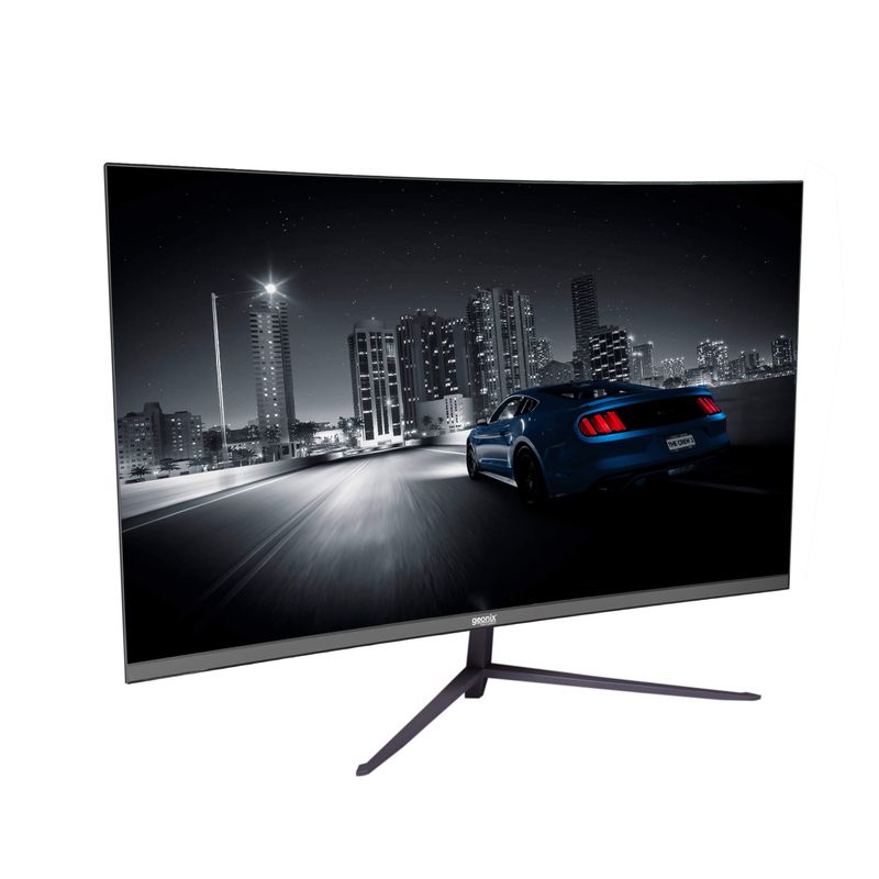 MonitorNeon 27 inch Curved Monitor Black Detail View