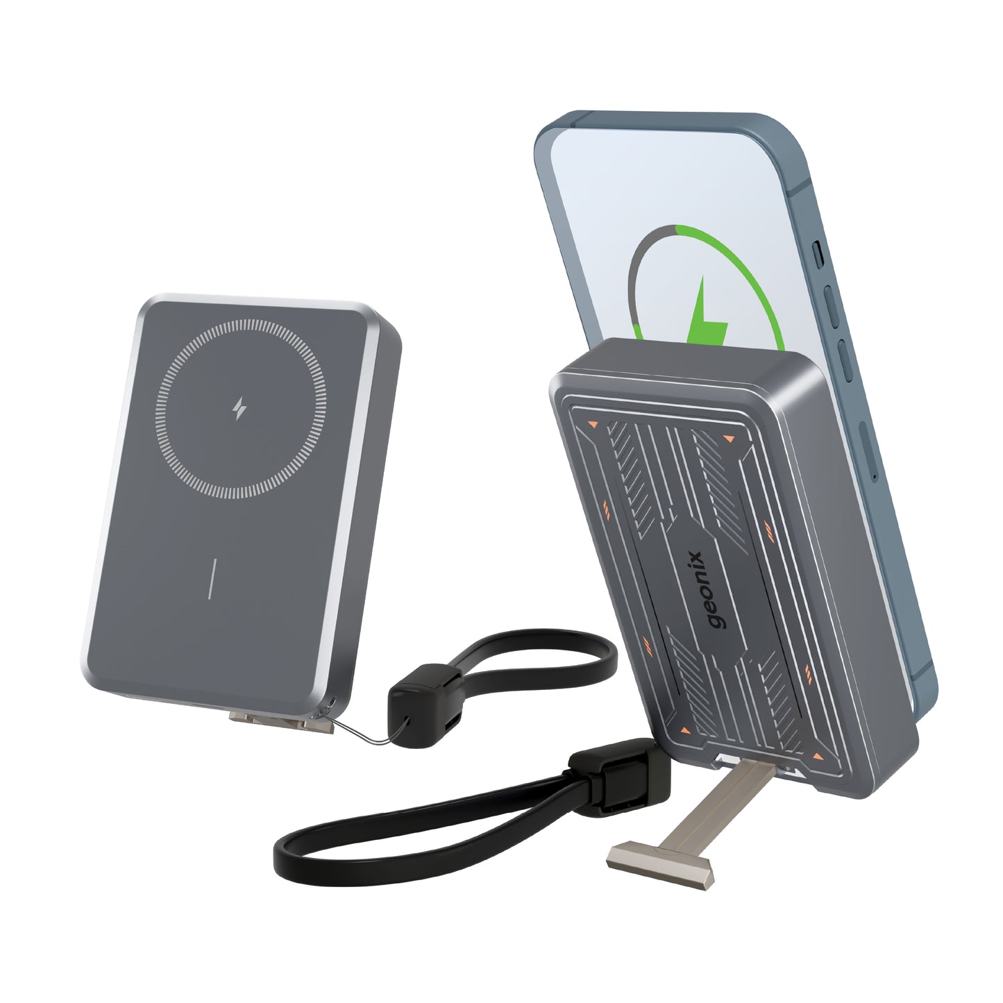 Helio MS100 Power Bank 10000mAh (Gun Grey)
