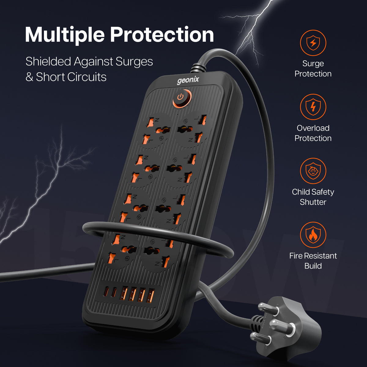 Powerspan U8 Powerstrip
