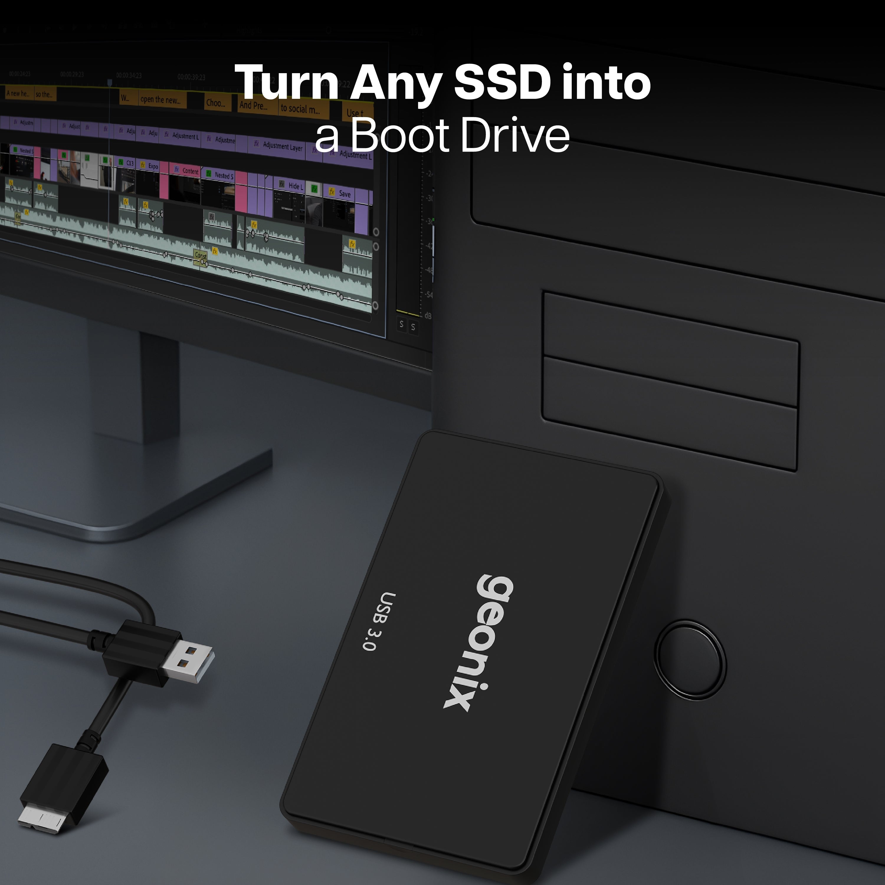 2.5 Inch SATA SSD Enclosure – Geonix