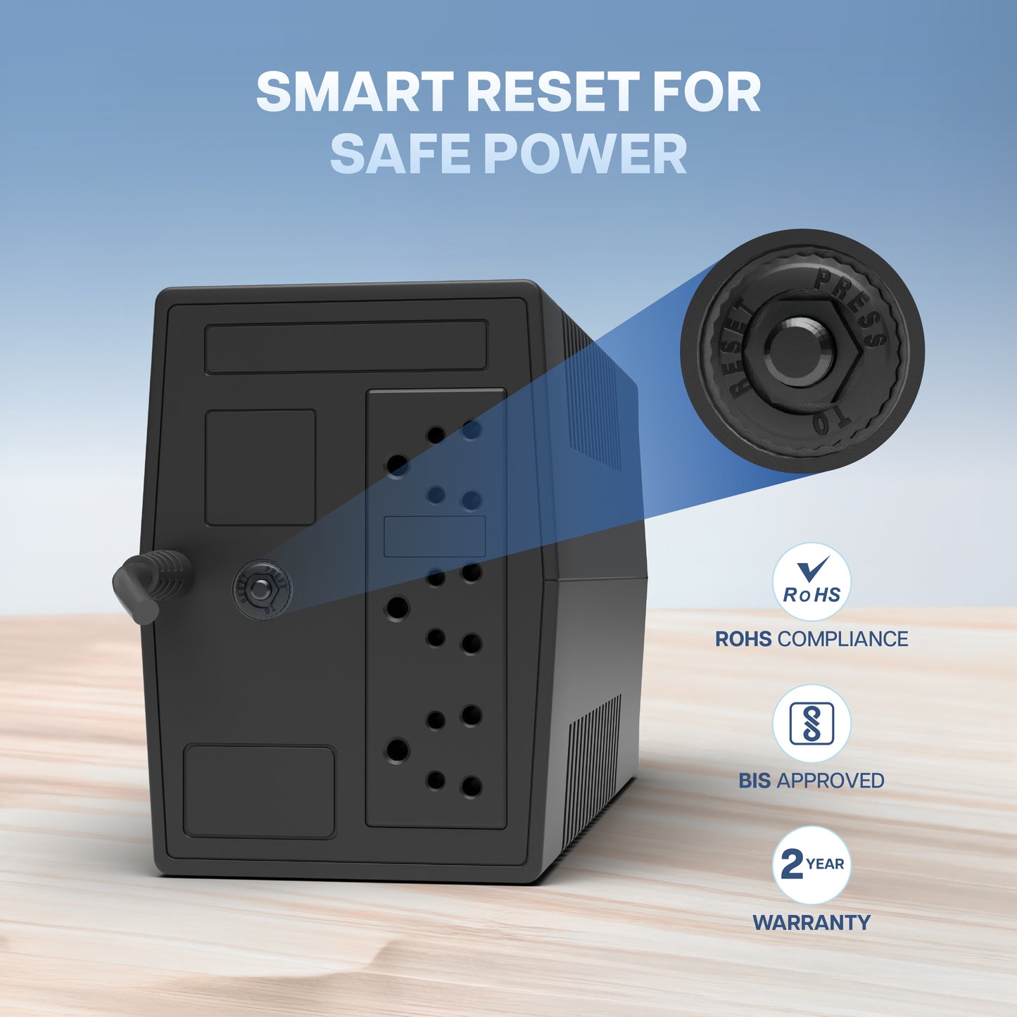 UPS 1000VA/600W GXUPS1000VA