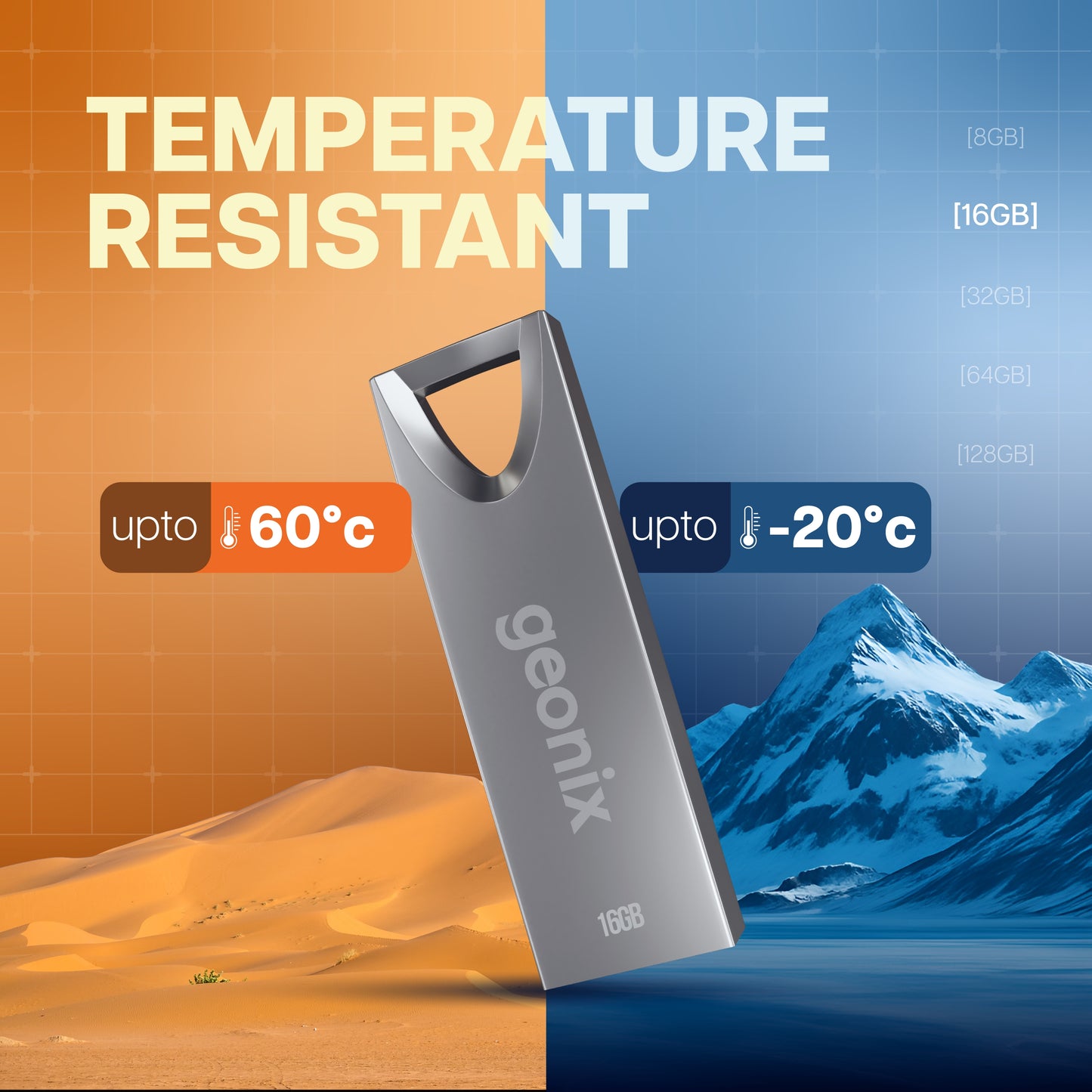 Geonix 16GB USB 2.0 Pendrive