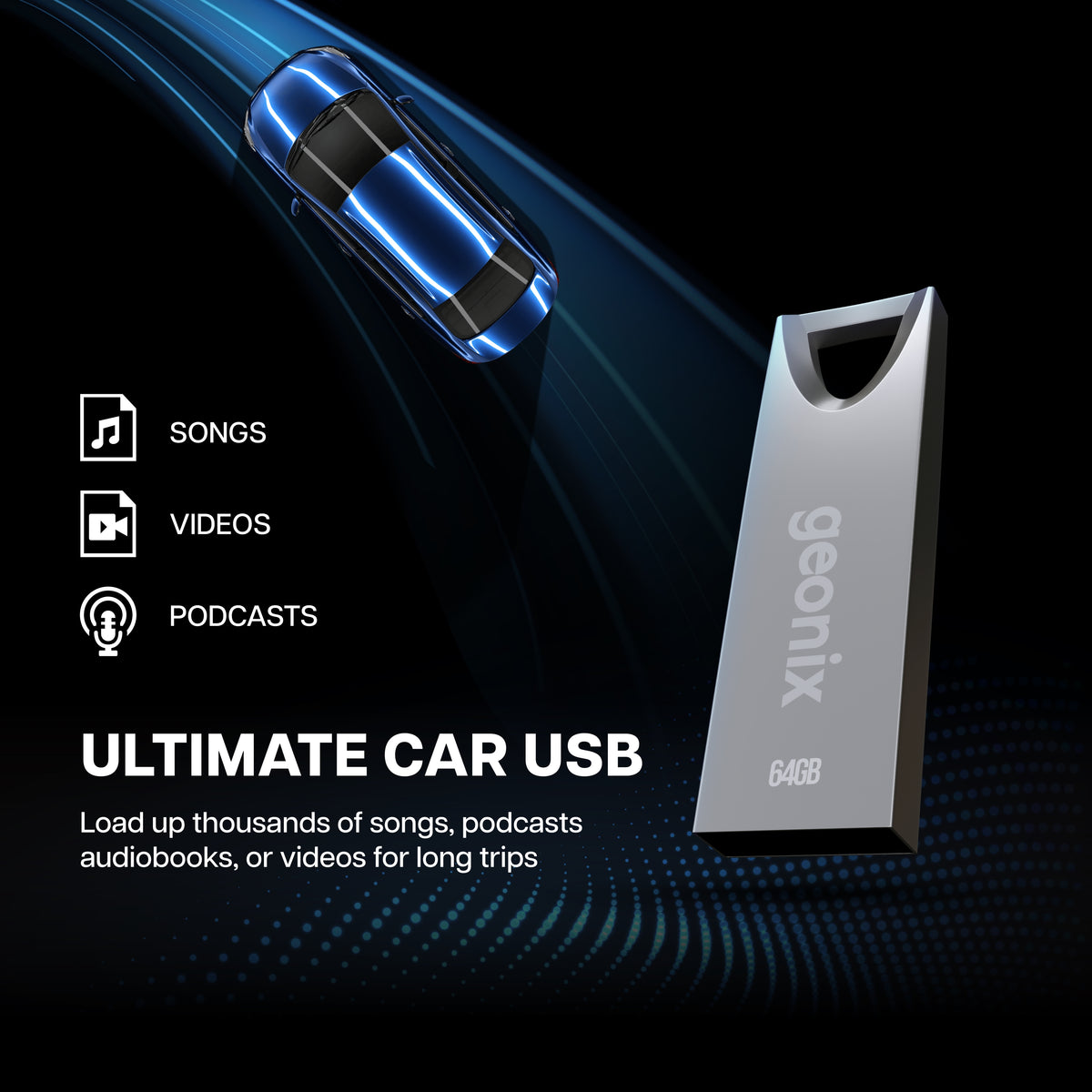 Geonix 64GB USB 2.0 Pendrive