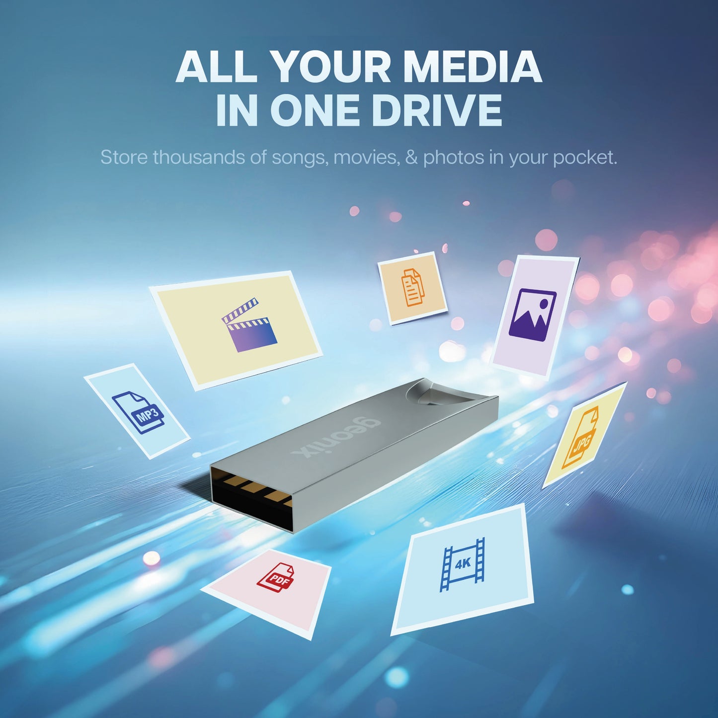 Geonix 8GB USB 2.0 Pendrive