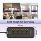 PowerSpan U8 with 8 Universal Socket & 4 USB 2 Type C Port (Black)