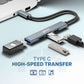 Befit CH4 4 in 1 USB Hub Type C Multiport Adapter