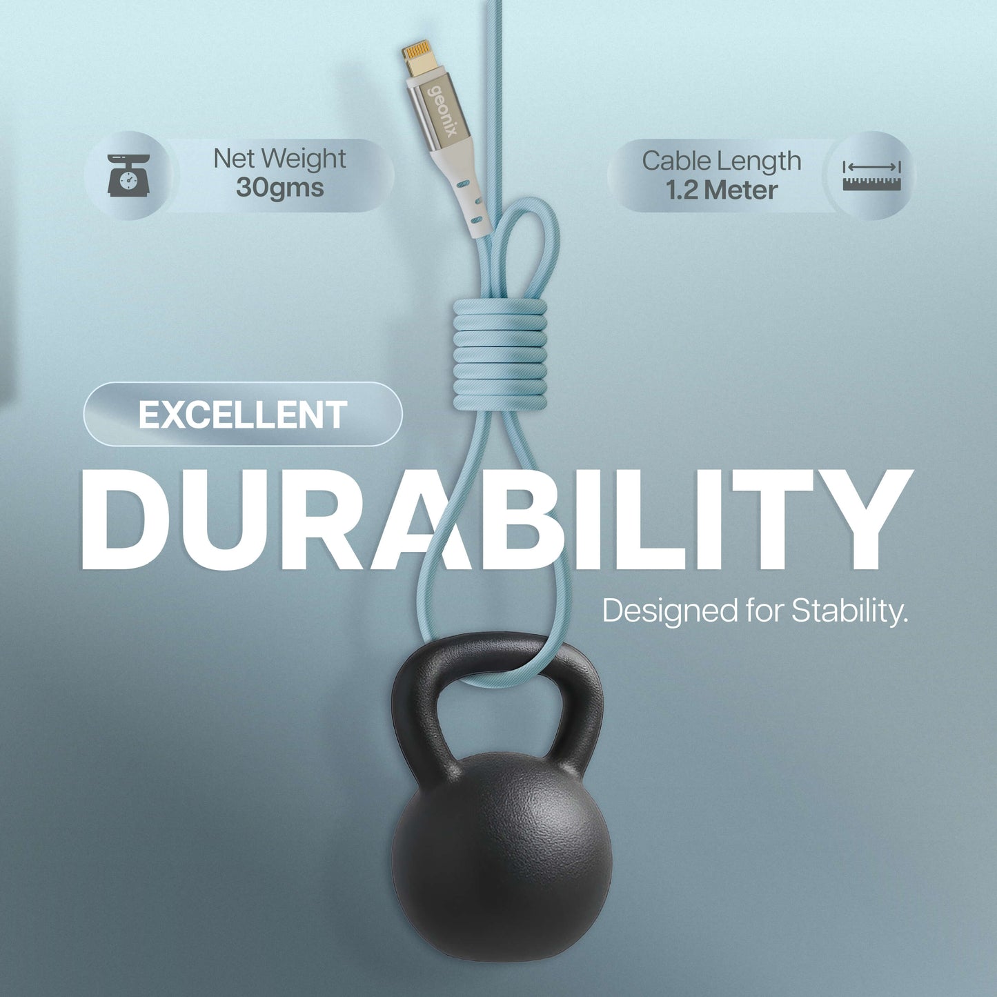 eForce I13 27W Type-C to Lightning Fast Charging Cable