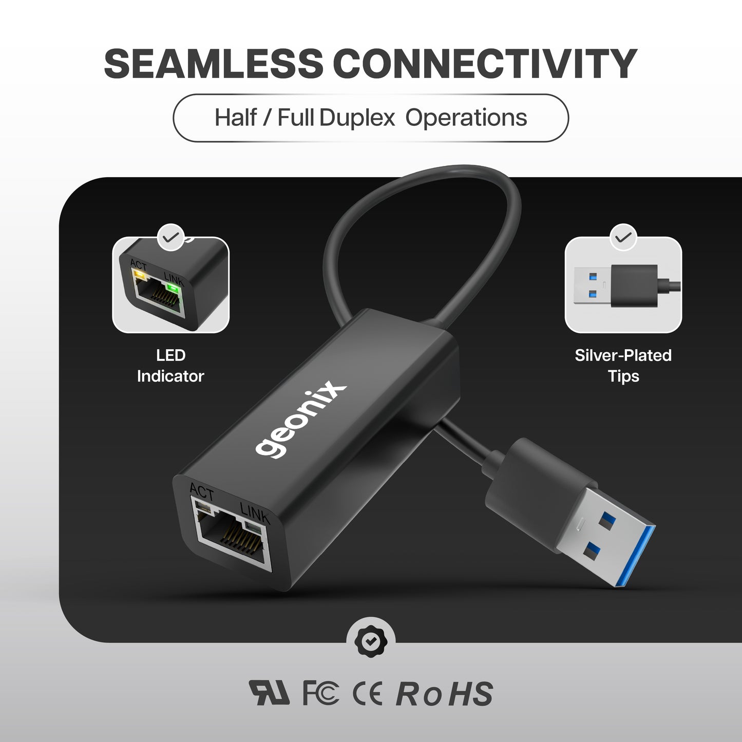 USB 3.0 to RJ45 Ethernet Converter Befit E5