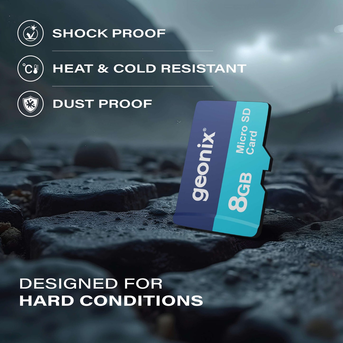 Geonix 8GB micro SD Memory Card