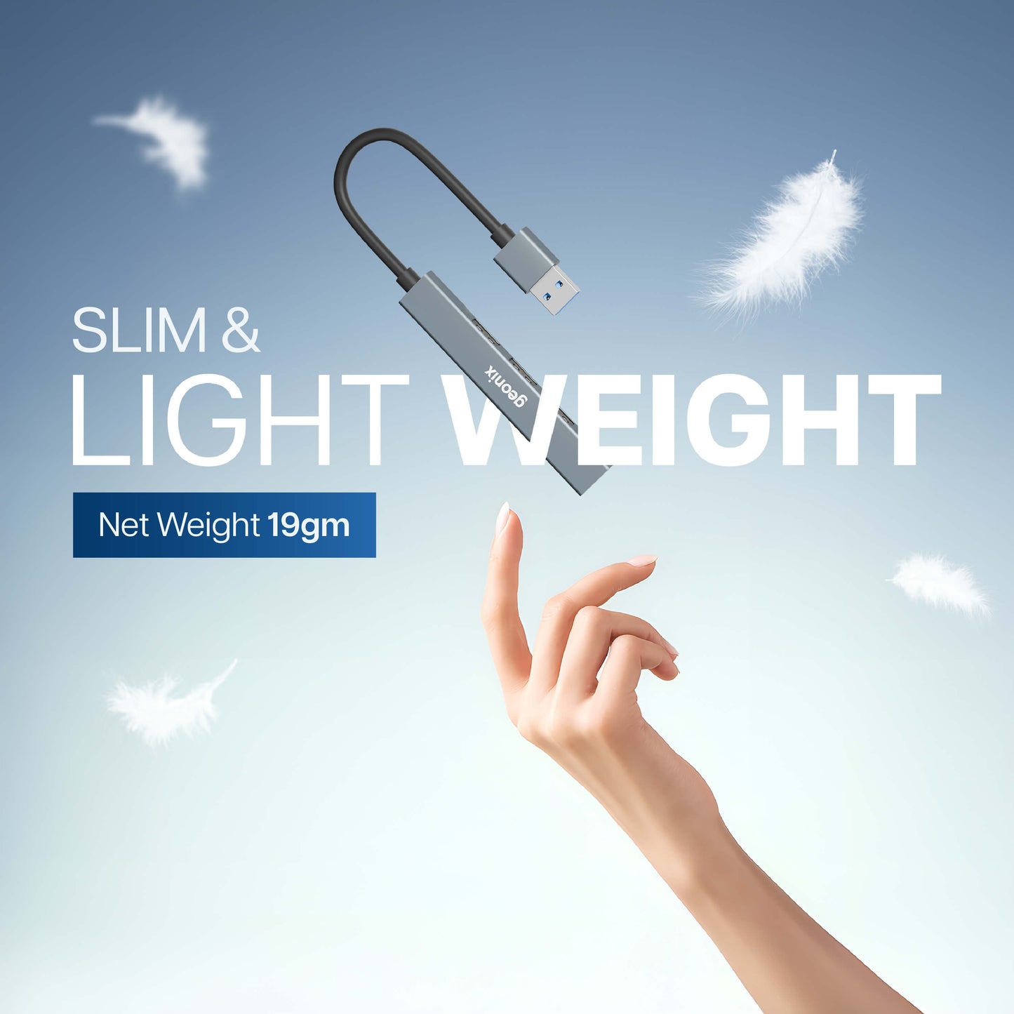 Befit UH4 4 in 1 USB Hub USB 3.0 Multiport Adapter