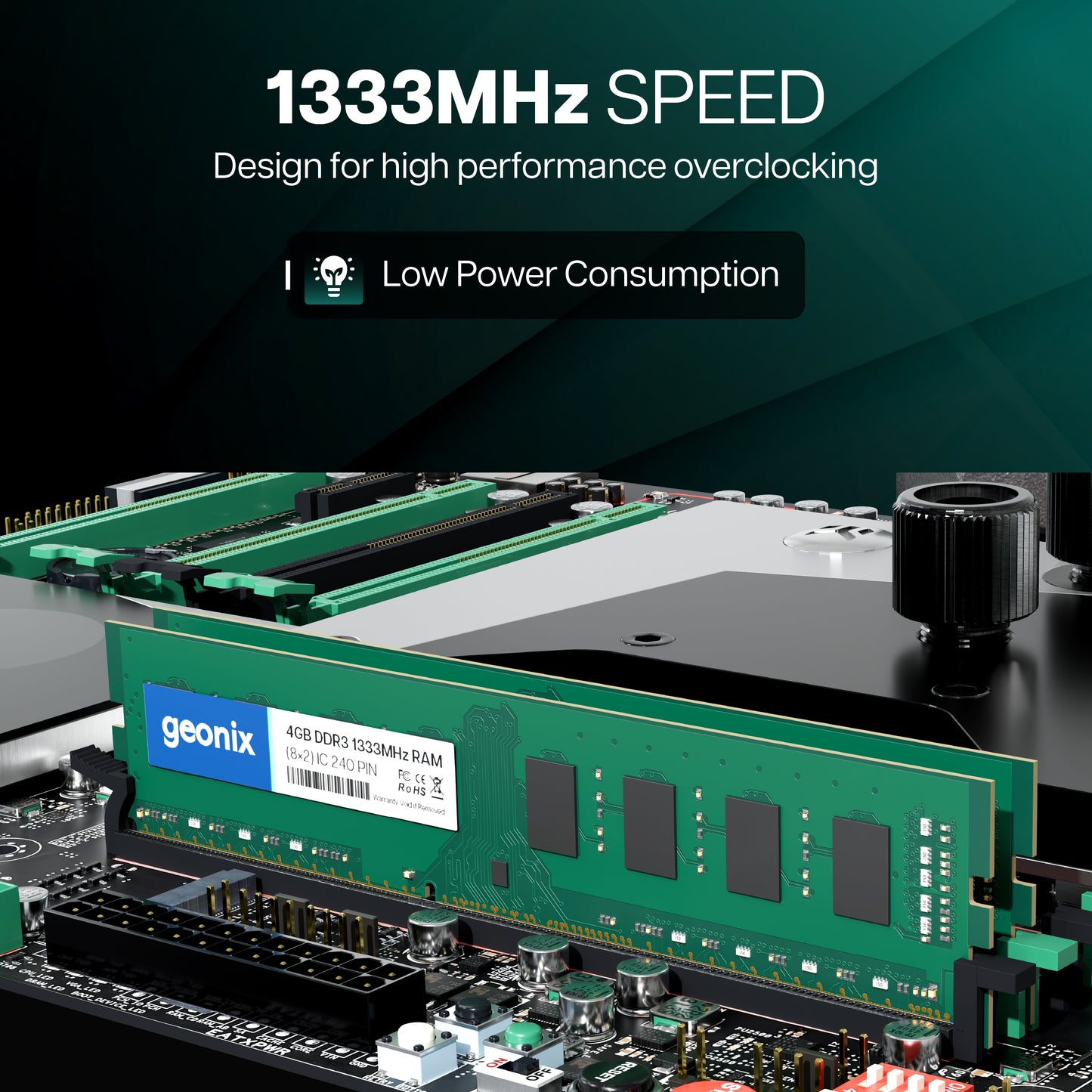 Geonix 4GB DDR3 1333MHz Desktop RAM